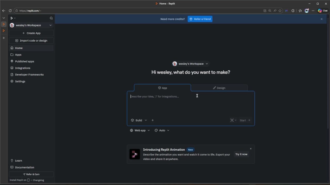 Criando primeira aplicação