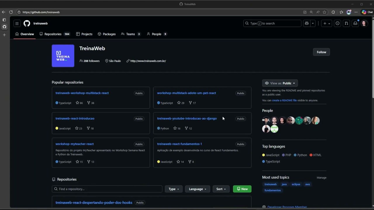 Configurando ambiente e instalando o prisma
