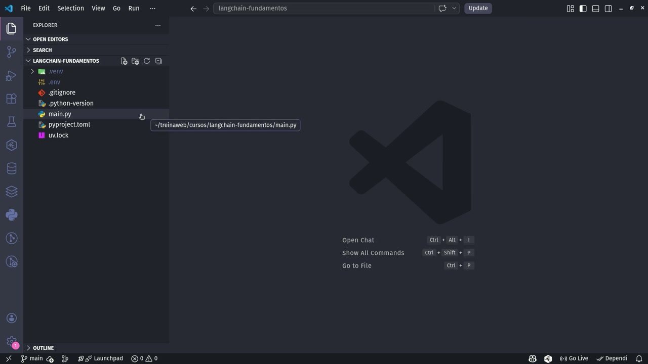 Tipos de mensagens e stream
