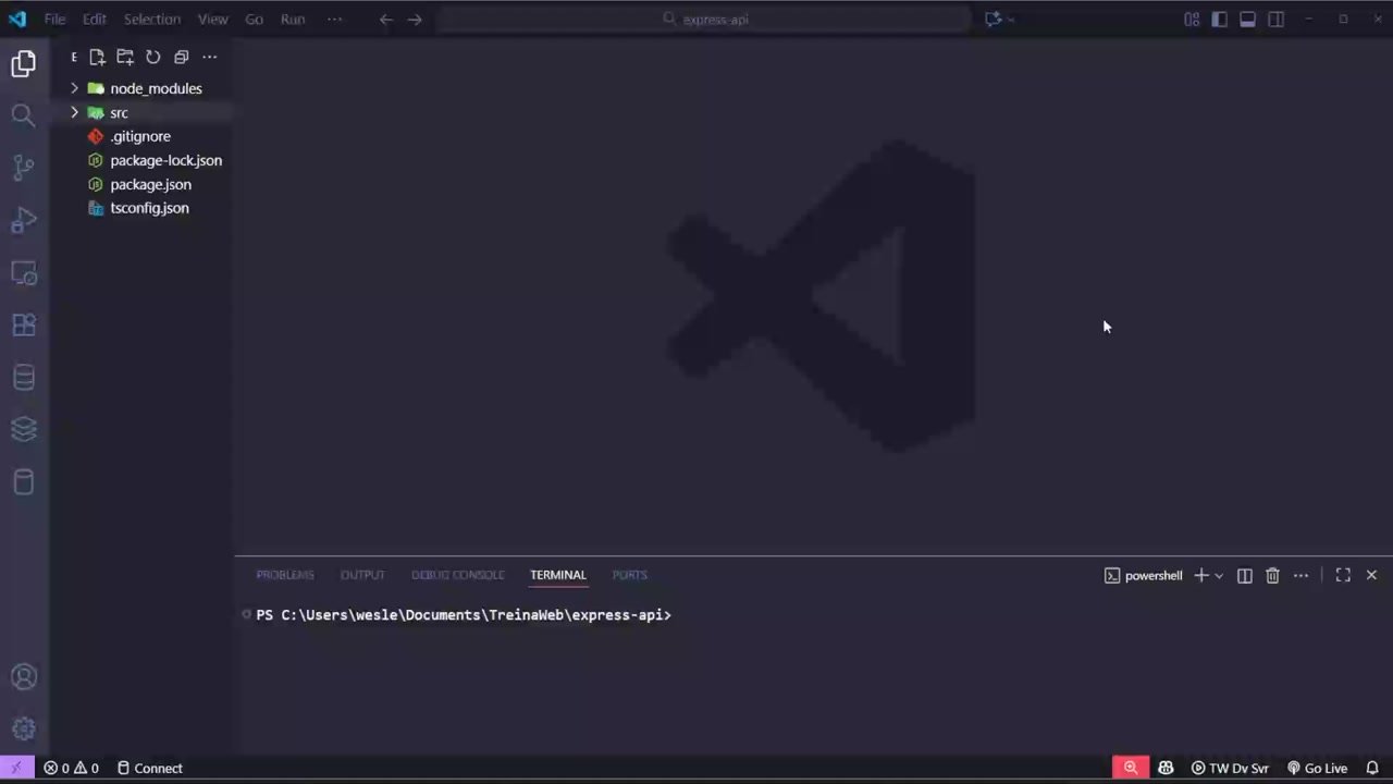 Criando arquivo de rotas