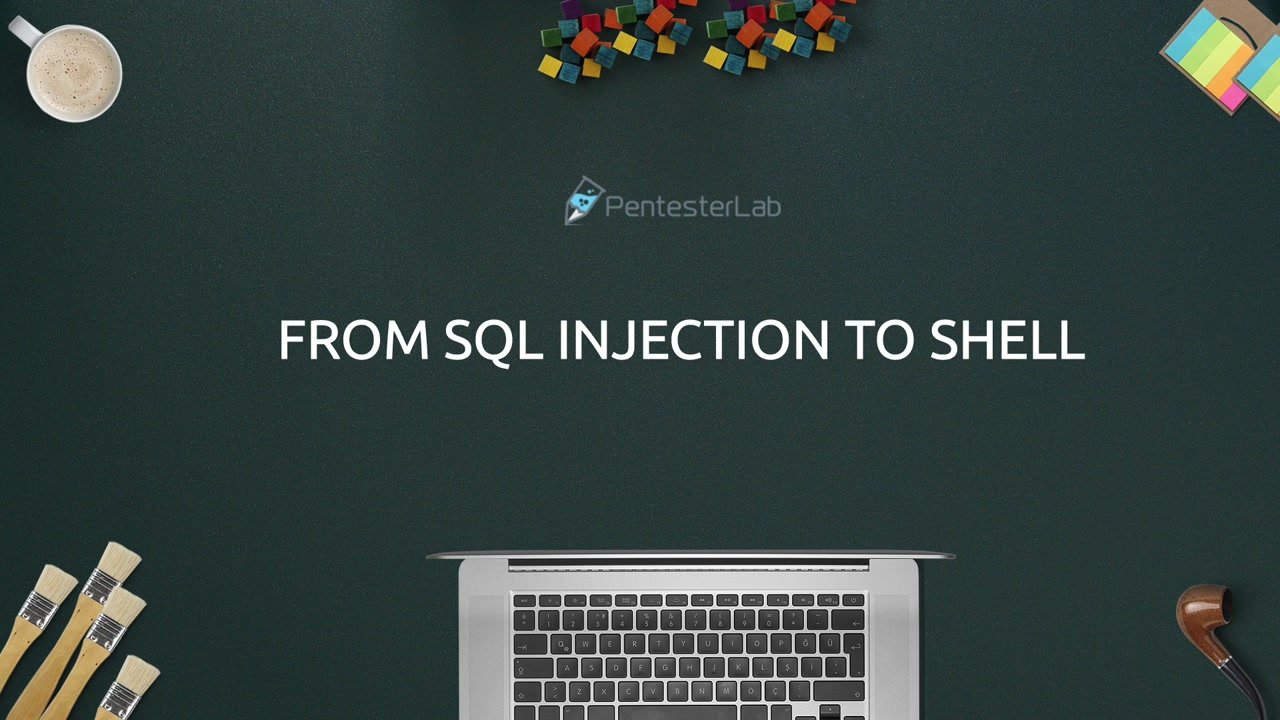 image of exercise From SQL Injection to Shell: Introduction