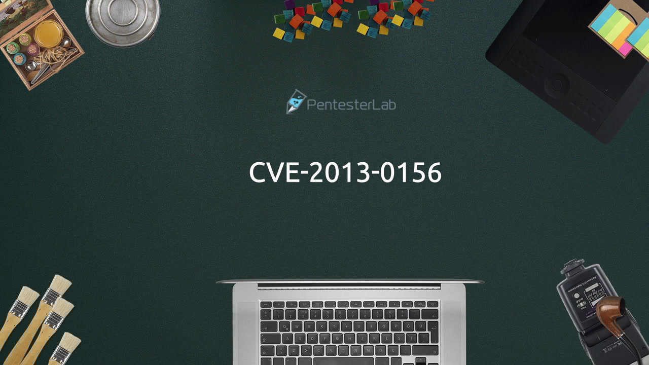 image of exercise CVE-2013-0156 - exploitation