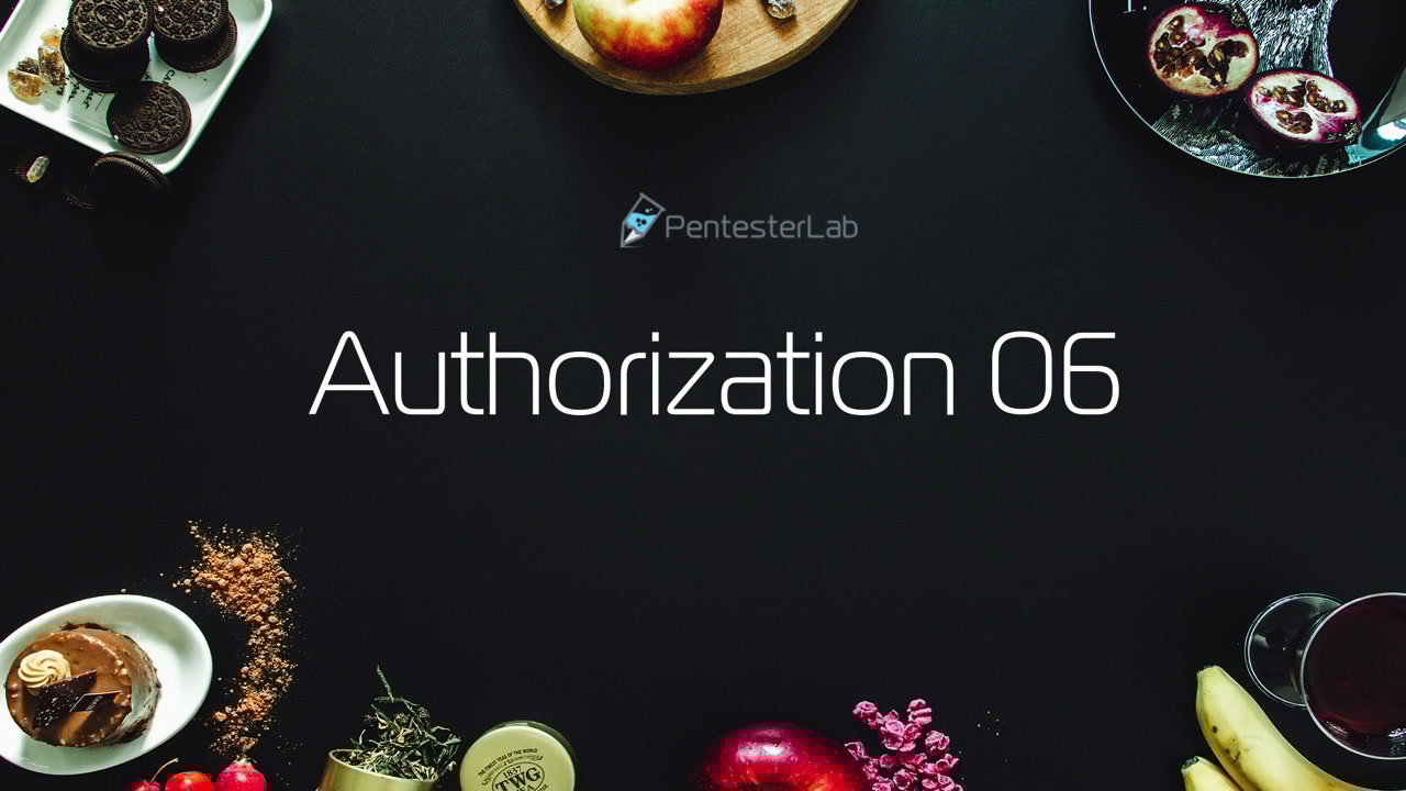 image of exercise Authorization 06 - Exploitation