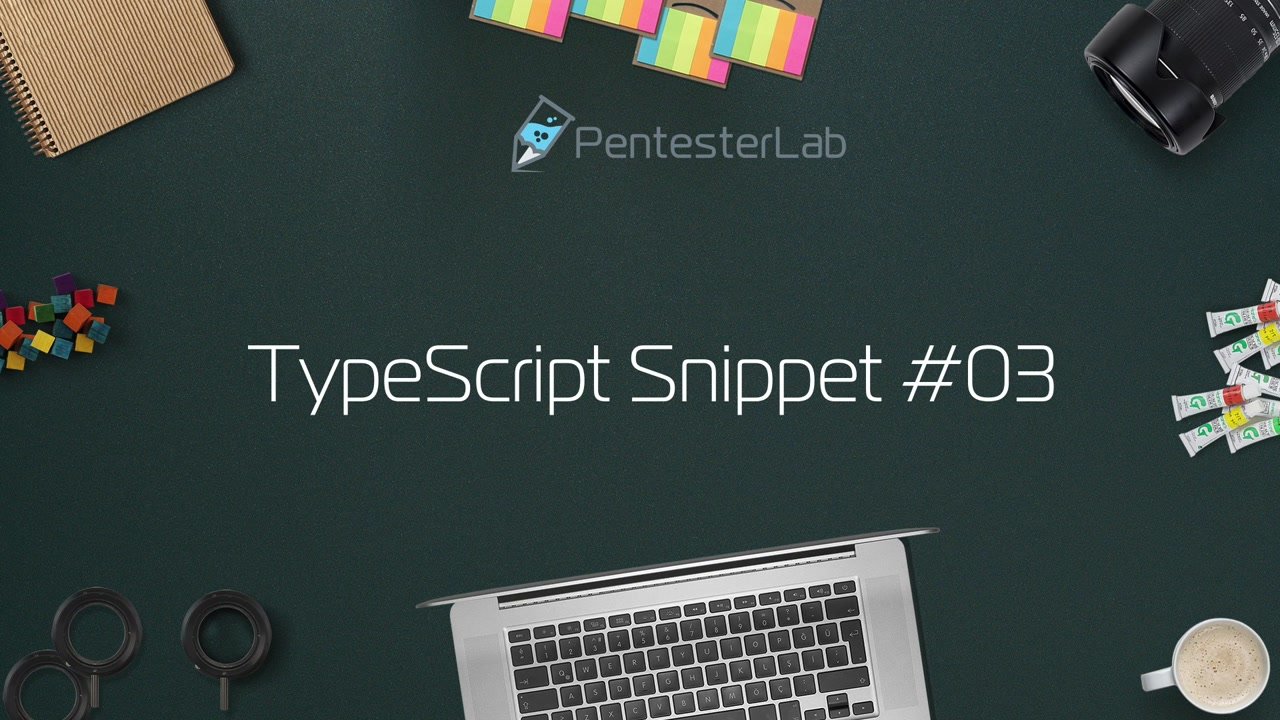image of exercise TypeScript Snippet #3