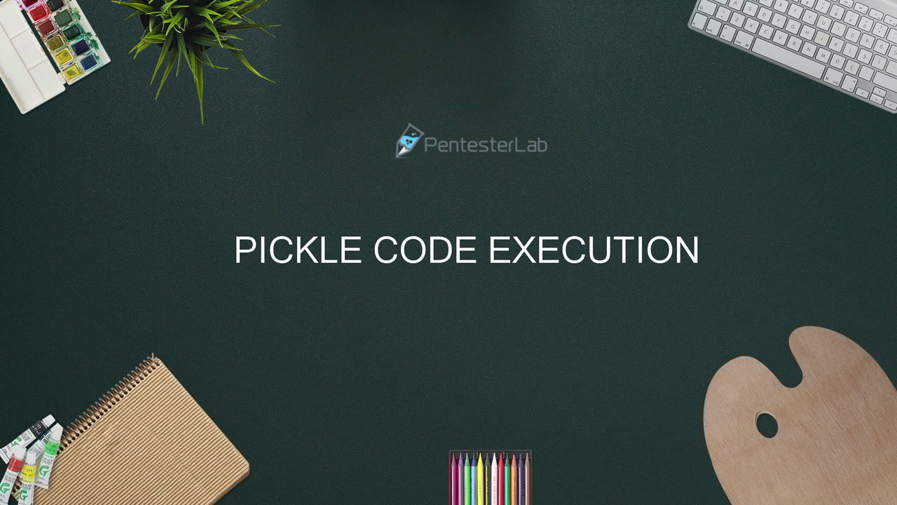 image of exercise Pickle: Exploitation of the online challenge with Python 2