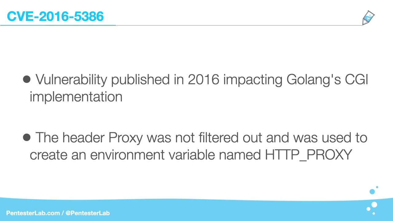 image of exercise CVE-2016-5386: Analysis