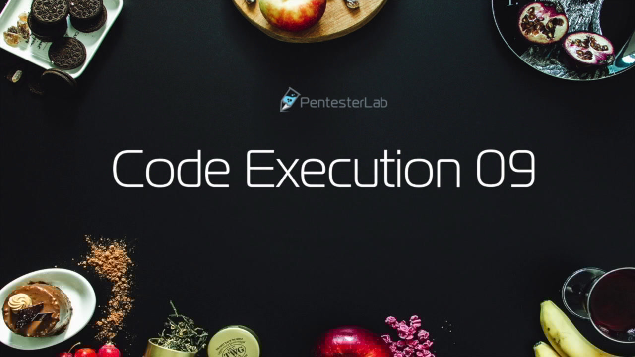 image of exercise Exploitation of Code Execution 09