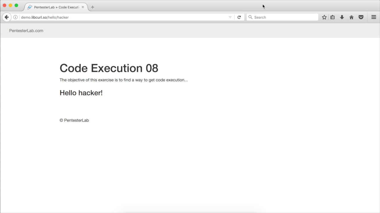 image of exercise Code Execution 08