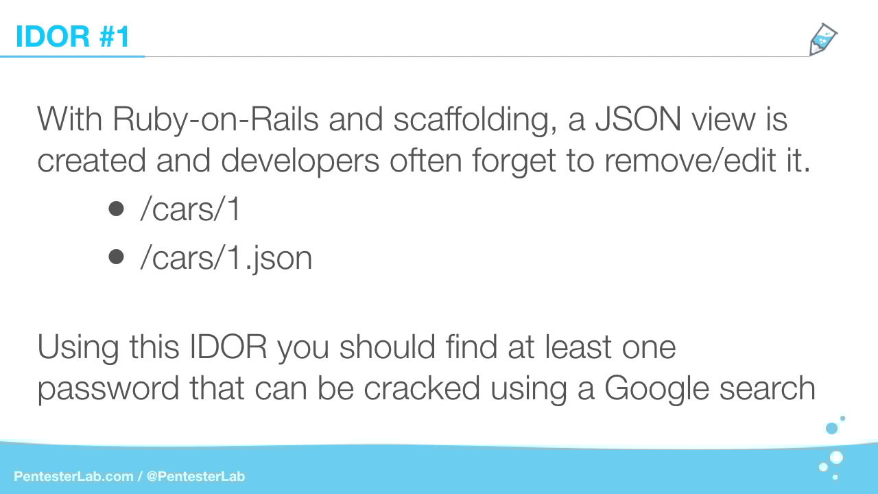 image of exercise IDOR to Shell - Introduction