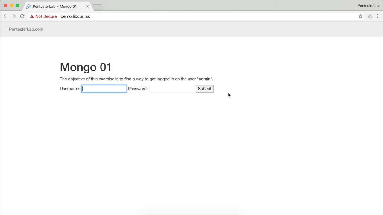 image of exercise Mongo DB 01