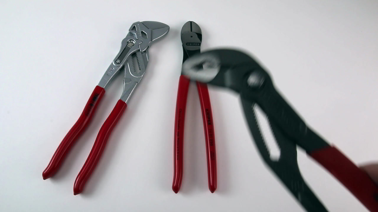 Knipex 67 05 160 High Leverage End Cutting Nippers 6,3 with Soft Handle Multi-Colour