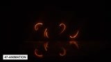 Create a 4K ultra HD light streak logo reveal animation