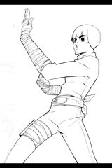 Design and draw with color your anime artwork