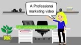 Create a professional HD whiteboard video in hebrew or english