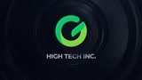 Create a circular 3D tech logo reveal with abstract animation