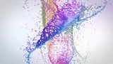 Dynamic Colorful Splash Logo Opener – Creative Cinematic