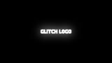 Create a vibrant color glitch logo reveal
