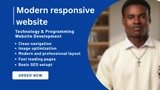I Will Design a Modern Responsive Business Website