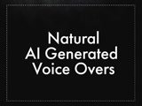 Natural AI Generated Voice Overs with Edit for your projects