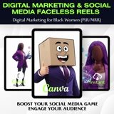 Instagram Reels Digital Marketing for Black Women (PLR/MRR)