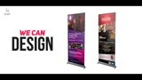 Design your roll up banner