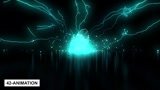 Create an energy electric logo reveal animation